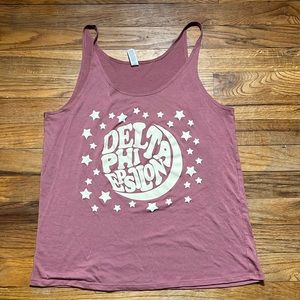 Delta phi epsilon sorority tank top